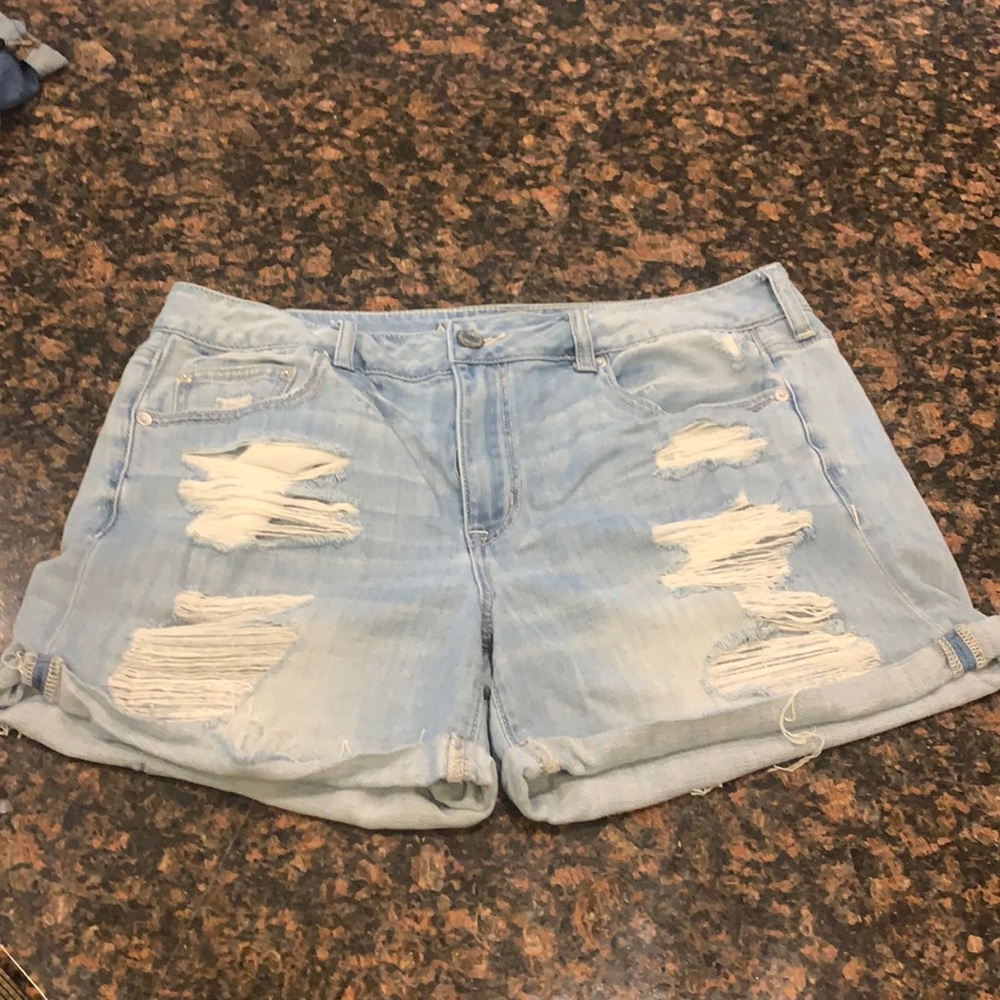 American Eagle Denim Shorts, size 14
